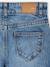 Wijde meisjesjeans medium lichaamsbouw denimgrijs+donkerblauw+lichtblauw+middenblauw - vertbaudet enfant 