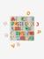 Puzzelletters om in te bedden in hout rood - vertbaudet enfant 