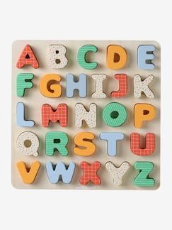 -Puzzelletters om in te bedden in hout