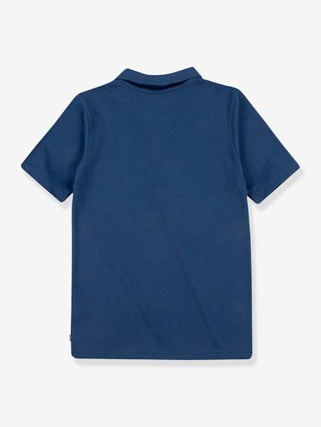 Polo LEVI'S jongen korte mouwen marineblauw+wit - vertbaudet enfant 