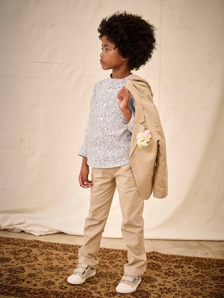 Gekraakte manden voor kinderen, kleutercollectie beige+zandbeige - vertbaudet enfant 