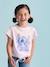 T-shirt met knoop 'Good day' Disney® Stitch korte mouwen lila (poederkleur) - vertbaudet enfant 