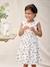 Jurk met bloemenprint wit - vertbaudet enfant 
