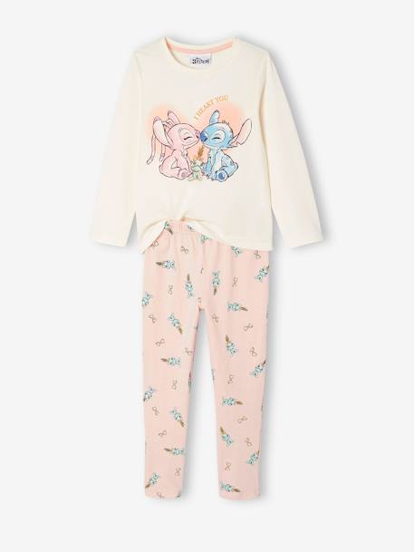 Pyjama Disney® Stitch & Angel lichtroze - vertbaudet enfant 