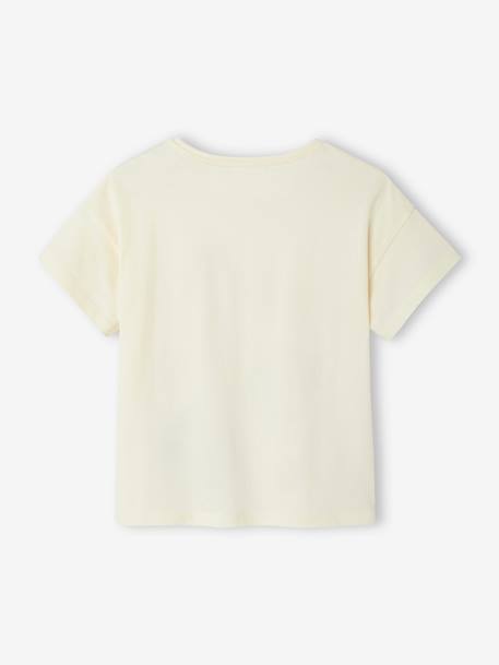 T-shirt Disney® Minnie gekleurde bubbels ecru - vertbaudet enfant 