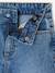 Wijde meisjesjeans medium lichaamsbouw denimgrijs+donkerblauw+lichtblauw+middenblauw - vertbaudet enfant 