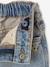 Wijde meisjesjeans blauw+denimgrijs+gebleekt denim+middenblauw+ongewassen denim+stone+zwart denim - vertbaudet enfant 