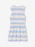 Gestripte Disney® Stitch jurk hemelsblauw - vertbaudet enfant 
