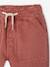 Pantalon met elastische taille voor baby's klei - vertbaudet enfant 