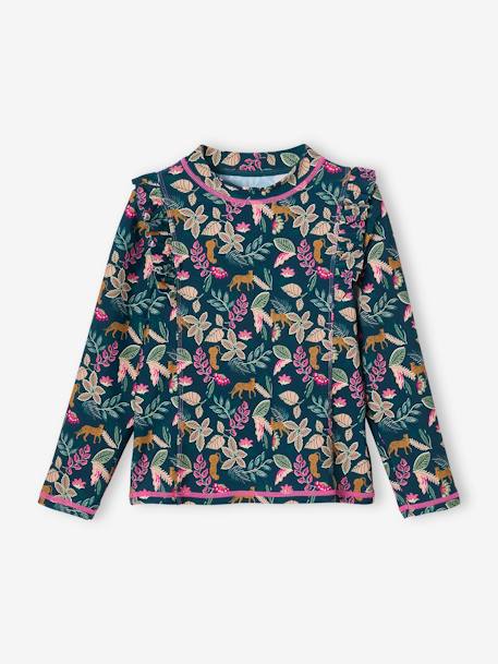 Badpak voor meisjes, 2-delig, anti-UV dennen - vertbaudet enfant 