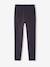 Set van 2 leggings voor meisjes antraciet+ecru - vertbaudet enfant 