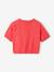 Crop top voor meisjes ecru+koraal+saliegroen - vertbaudet enfant 