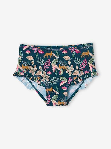 Badpak voor meisjes, 2-delig, anti-UV dennen - vertbaudet enfant 