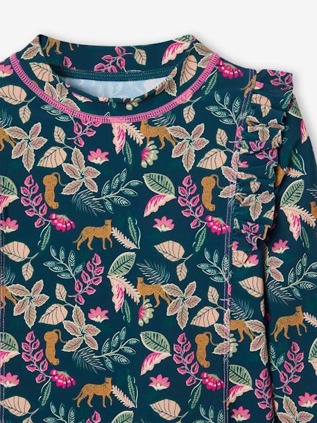 Badpak voor meisjes, 2-delig, anti-UV dennen - vertbaudet enfant 