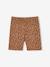 Set van 2 fietsshorts voor meisjes beige+koraal - vertbaudet enfant 