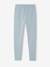 Set van 2 leggings voor meisjes antraciet+ecru - vertbaudet enfant 