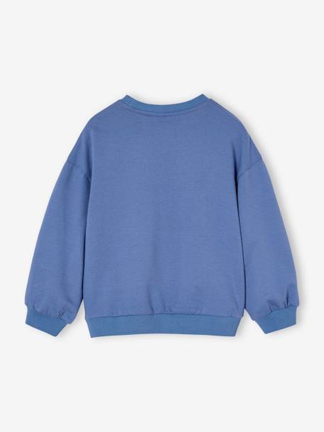 Mädchen Sweatshirt HARRY POTTER mit goldenem Schnatz chambrayblauw - vertbaudet enfant 
