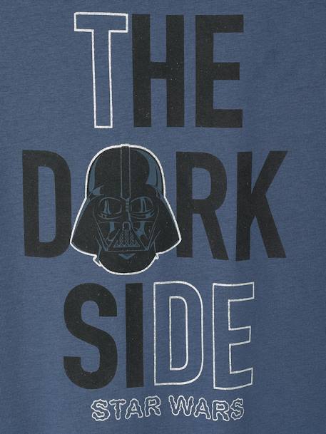 T-shirt STAR WARS® The Dark Side met holografische details indigoblauw - vertbaudet enfant 