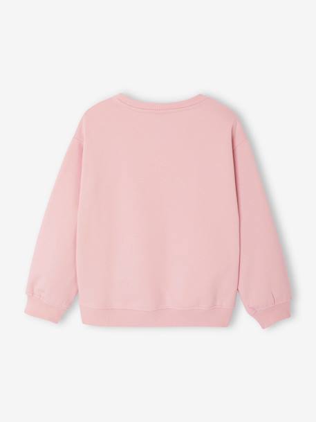 Smiley® World Meisjes Sweat lichtroze - vertbaudet enfant 