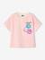 T-shirt Smiley® World gestreept roze, gestreept - vertbaudet enfant 