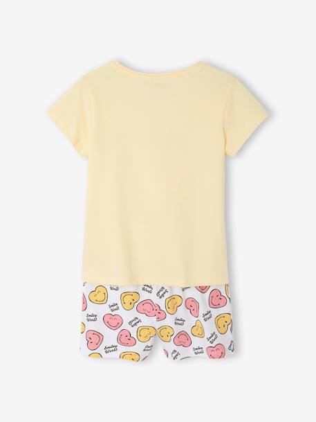 Pyjamabroek Smiley World® pastelgeel - vertbaudet enfant 