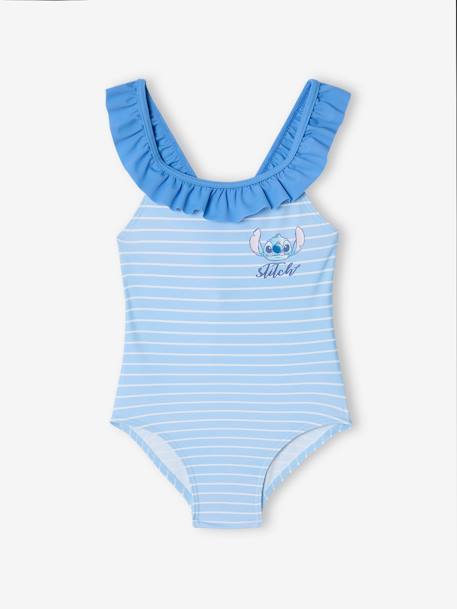 Badpak Disney® Lilo & Stitch blauw, gestreept - vertbaudet enfant 