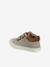 Babyslofjes van zacht leer met antislip beige+blauw+bruin+chocoladebruin+felblauw+groen+oceaanblauw+okergeel+saliegroen+veel beige+veel bruin+veel groen - vertbaudet enfant 