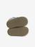 Babyslofjes van zacht leer met antislip beige+blauw+bruin+chocoladebruin+felblauw+groen+oceaanblauw+okergeel+saliegroen+veel beige+veel bruin+veel groen - vertbaudet enfant 