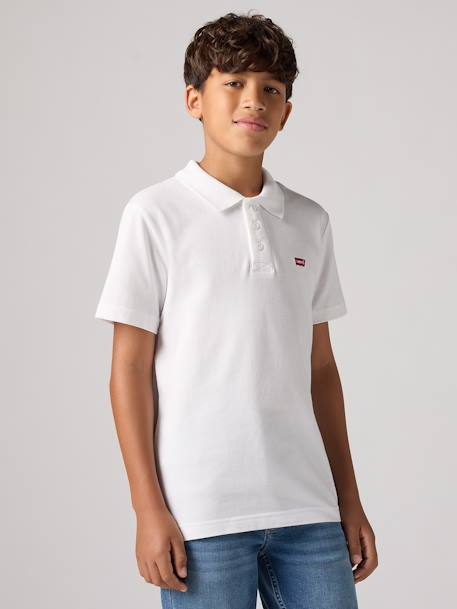 Polo LEVI'S jongen korte mouwen marineblauw+wit - vertbaudet enfant 