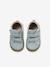 Babyslofjes van zacht leer met antislip beige+blauw+bruin+chocoladebruin+felblauw+groen+oceaanblauw+okergeel+saliegroen+veel beige+veel bruin+veel groen - vertbaudet enfant 
