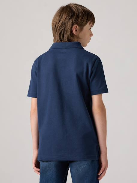 Polo LEVI'S jongen korte mouwen marineblauw+wit - vertbaudet enfant 