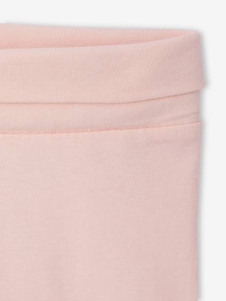 Set pasgeboren baby 3 delen haarband, jurk met motief en legging Nude met print - vertbaudet enfant 