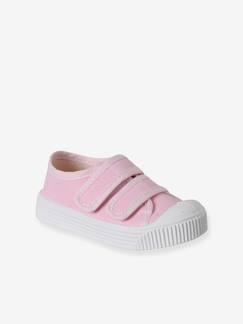 -Canvas babysneakers met klittenband - Gemaakt in Frankrijk