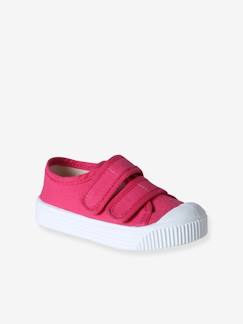 -Canvas babysneakers met klittenband - Gemaakt in Frankrijk