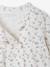 Set pasgeboren baby 3 delen haarband, jurk met motief en legging Nude met print - vertbaudet enfant 