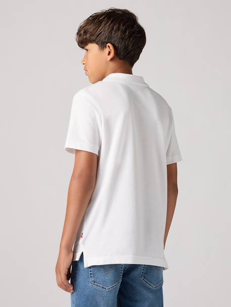 Polo LEVI'S jongen korte mouwen marineblauw+wit - vertbaudet enfant 
