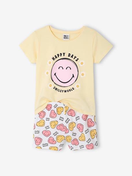 Pyjamabroek Smiley World® pastelgeel - vertbaudet enfant 