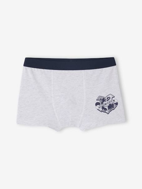 Set van 5 boxers met embleem HARRY POTTER® marineblauw - vertbaudet enfant 