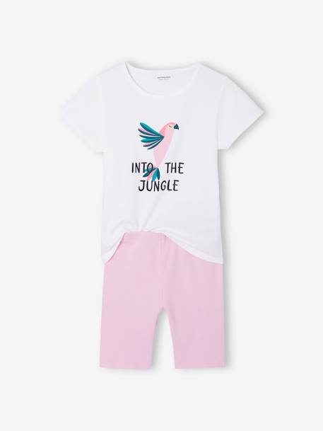 Set van 2 pyjama's voor meisjes turquoiseblauw - vertbaudet enfant 