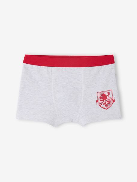 Set van 5 boxers met embleem HARRY POTTER® marineblauw - vertbaudet enfant 