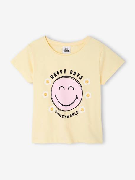 Pyjamabroek Smiley World® pastelgeel - vertbaudet enfant 