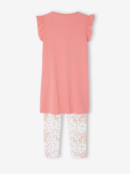 Set voor een magische nacht: nachthemd + legging + masker + zakje rozen - vertbaudet enfant 
