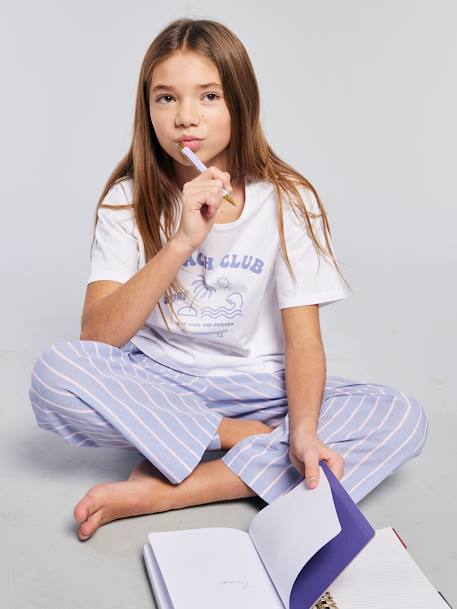 Set van 2 meisjessweaters JONEN blauw - vertbaudet enfant 