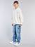 Denim loose battle jongensbroek denimgrijs+gebleekt denim - vertbaudet enfant 