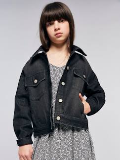 Meisje-Oversized meisjesjas en jeans JONEN