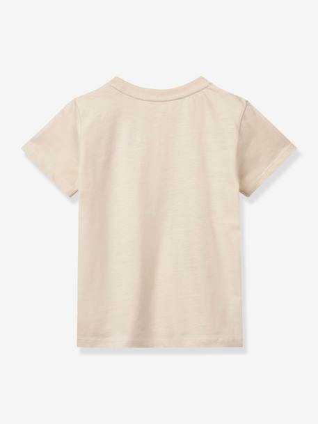 T-shirt met korte mouwen en Apia LIEWOOD-print beige - vertbaudet enfant 