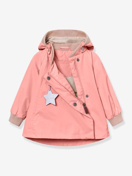 Tussenjas baby's met fleecevoering MATWAI MINI A TURE rozenhout - vertbaudet enfant 