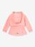 Waterdichte meisjesjas voor het tussenseizoen met fleecevoering MATALGEA MINI A TURE roze (poederkleur)+rozenhout+saliegroen - vertbaudet enfant 