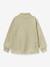 Jas van teddyfleece met rits MATCEDRIC MINI A TURE groen+zandbeige - vertbaudet enfant 