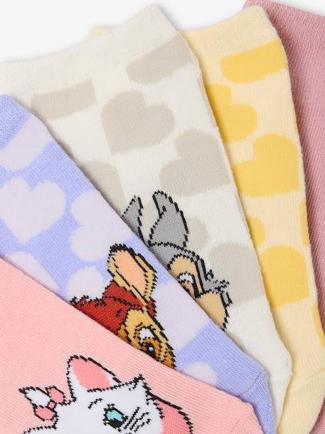 Set van 5 paar DISNEY ANIMALS sokken meerkleurig - vertbaudet enfant 